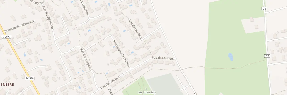 Plan du 7 Rue des néfliers à Aizenay