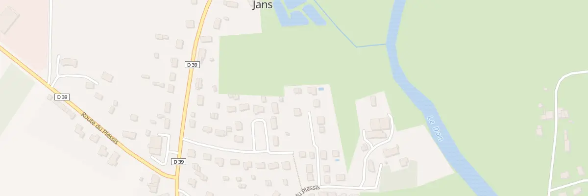 Plan du 19 Imp des Nénuphars à Jans