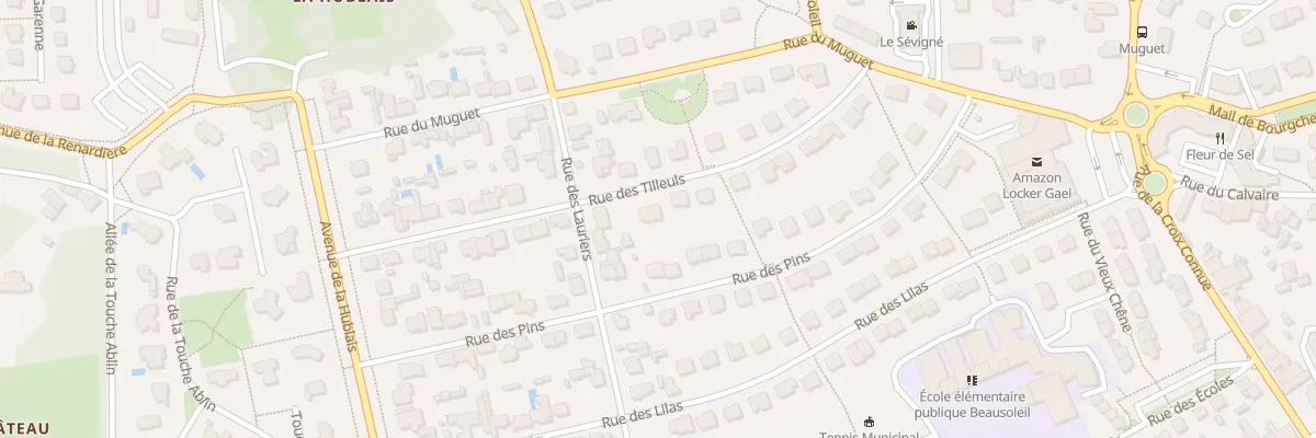 Plan du 18 Rue des Tilleuls à Cesson-Sévigné