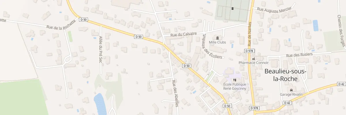Plan du 41 Rue de la Croix des vignes à Beaulieu-sous-la-Roche
