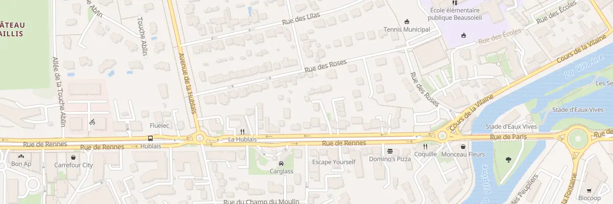 Plan du 14 Rue de Rennes à Cesson-Sévigné