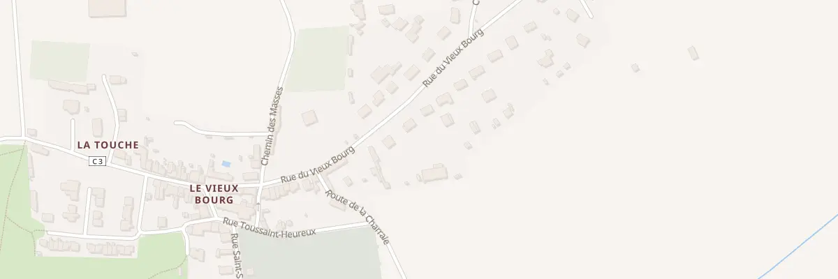 Plan du 49 Rue du Vieux Bourg à Nozay