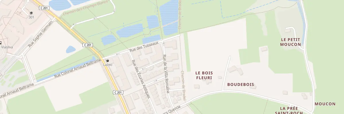 Plan du 8 Rue de la Villa Romaine à Cesson-Sévigné