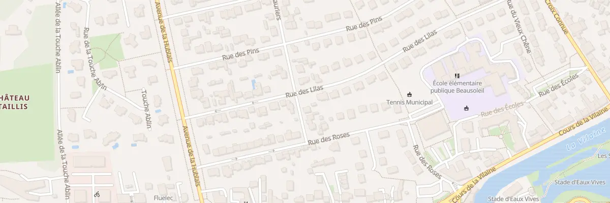 Plan du 22A Rue des Lilas à Cesson-Sévigné