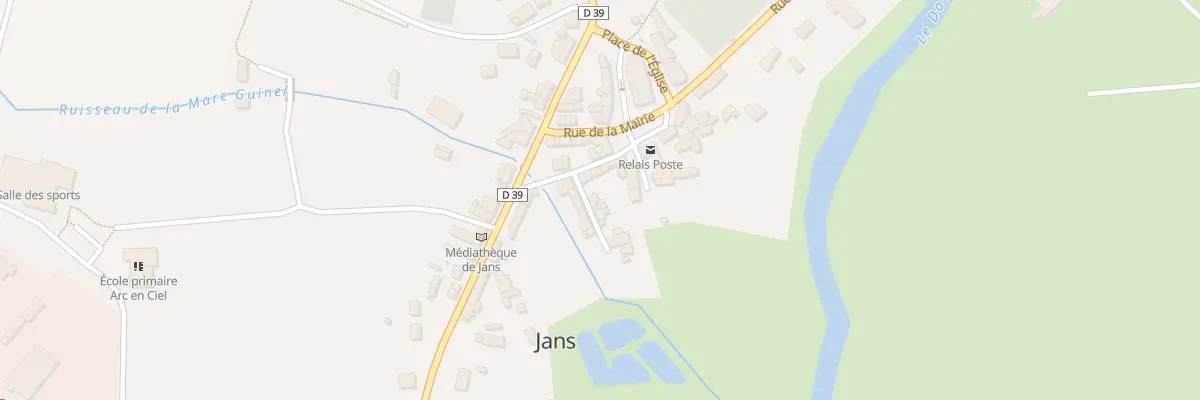 Plan du 4 Imp des Arts à Jans