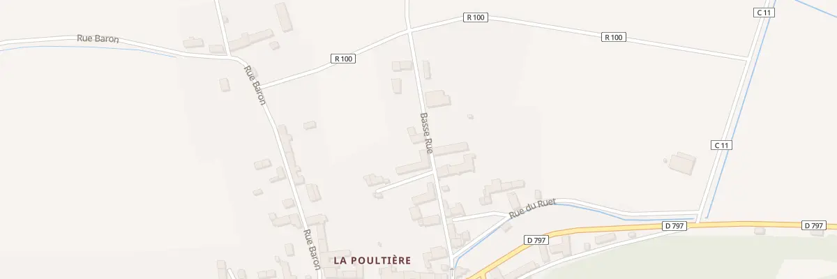 Plan du 15 Rue Basse Rue à Roz-sur-Couesnon