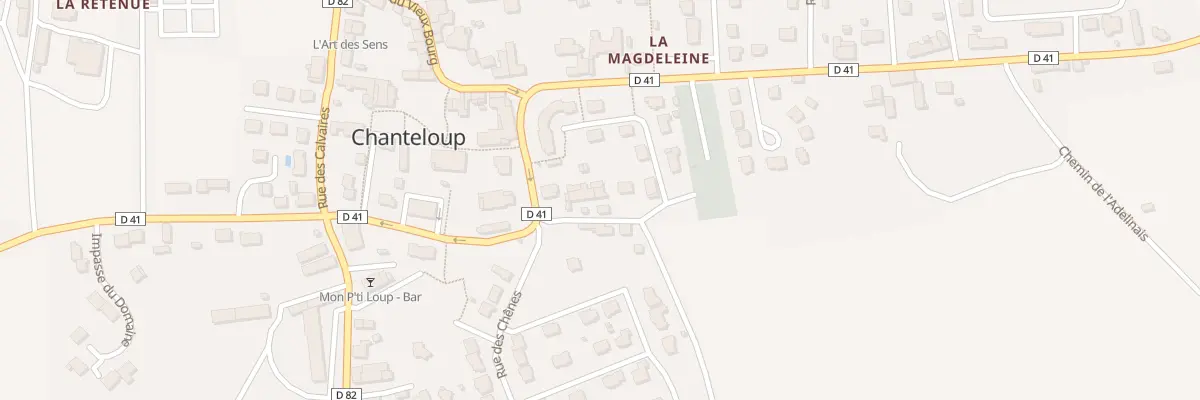 Plan du 5 Rue des Champs à Chanteloup