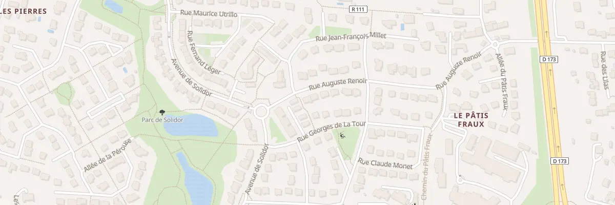 Plan du 2 Rue Auguste Renoir à Vern-sur-Seiche