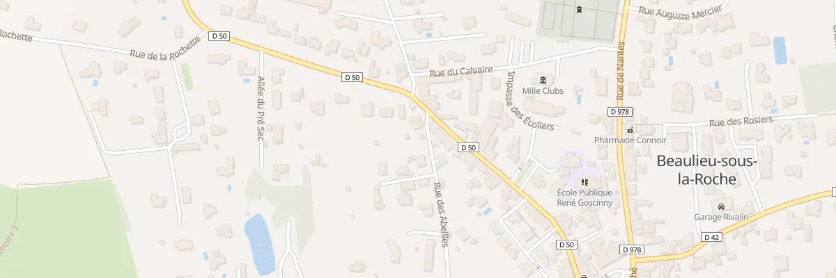 Plan du 21 Rue des Abeilles à Beaulieu-sous-la-Roche