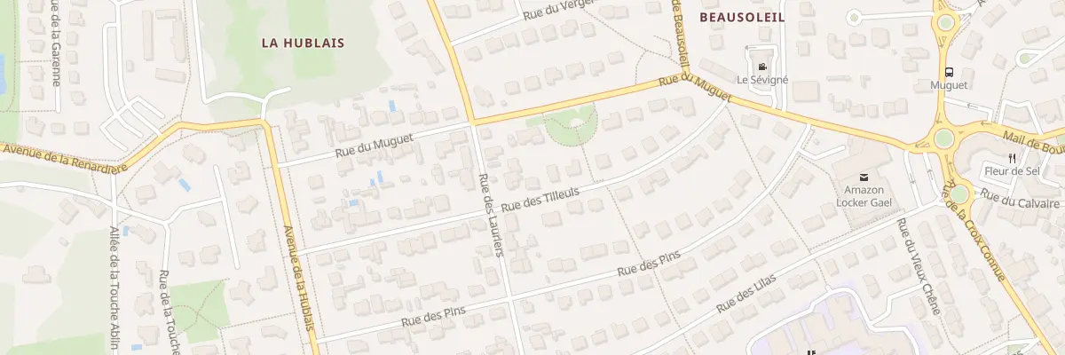 Plan du 15 Rue des Tilleuls à Cesson-Sévigné