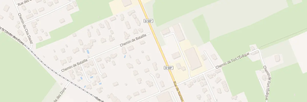 Plan du 24 Che de Bataille à Treillières