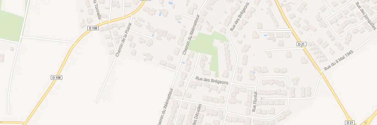 Plan du 45 Rue des Brégeons à Talmont-Saint-Hilaire
