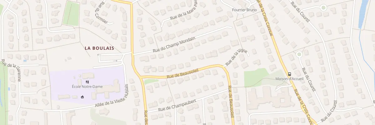 Plan du 38 Rue de Beausoleil à Cesson-Sévigné