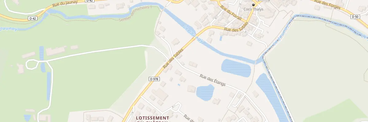 Plan du 25 Rue des Sables à Beaulieu-sous-la-Roche