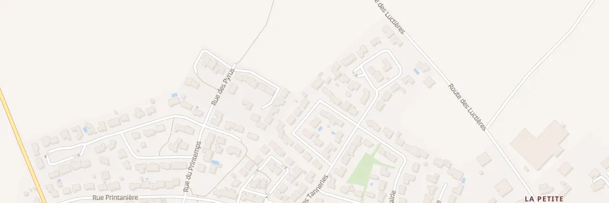 Plan du 15 Rue de la petite métairie à Grosbreuil