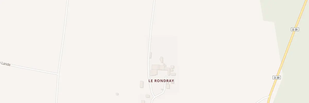 Plan du 12 Le Rondray à Héric