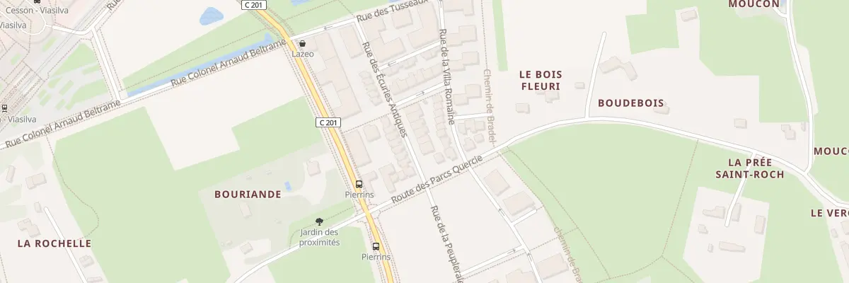 Plan du 4 Rue des Écuries Antiques à Cesson-Sévigné