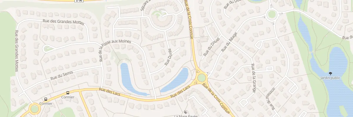 Plan du 9 Rue Dorée à Cesson-Sévigné