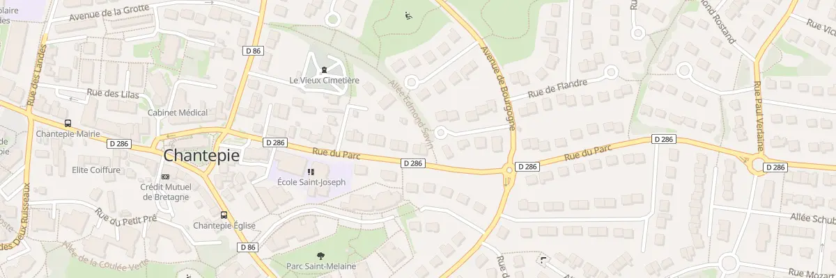 Plan du 27 Rue du Parc à Chantepie