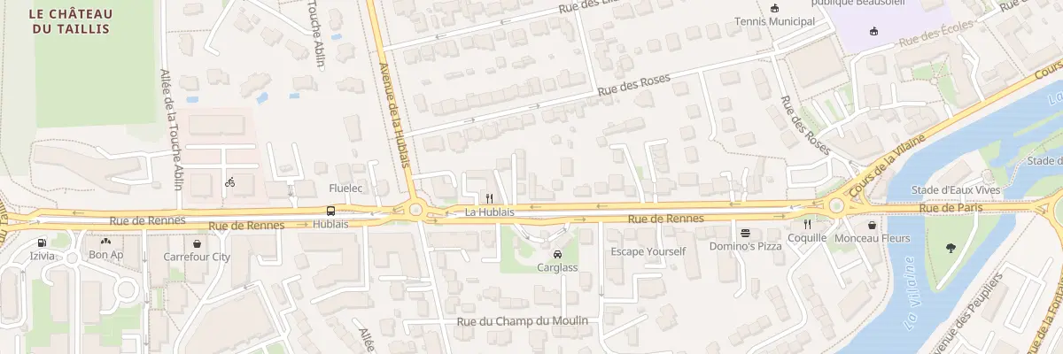 Plan du 24 Rue de Rennes à Cesson-Sévigné