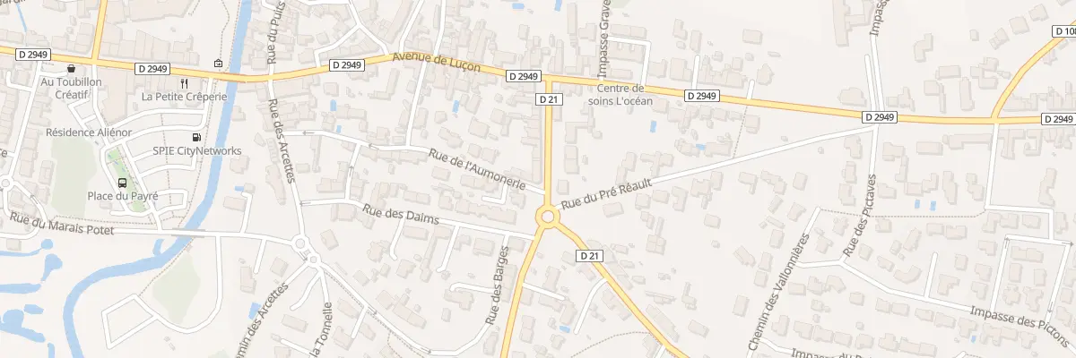 Plan du 13 Rue de l’océan à Talmont-Saint-Hilaire