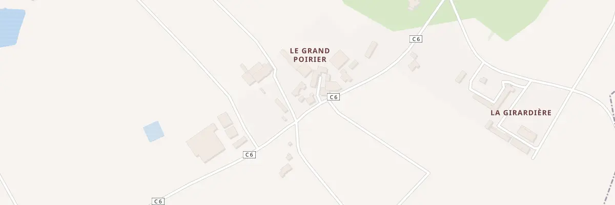 Plan du 5 Le Poirier à La Limouzinière