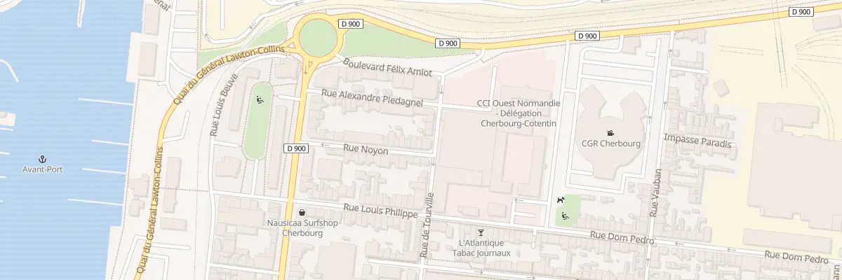 Plan du 19 Rue Noyon à Cherbourg-en-Cotentin