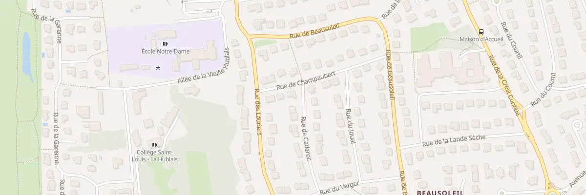 Plan du 6 Rue Champaubert à Cesson-Sévigné