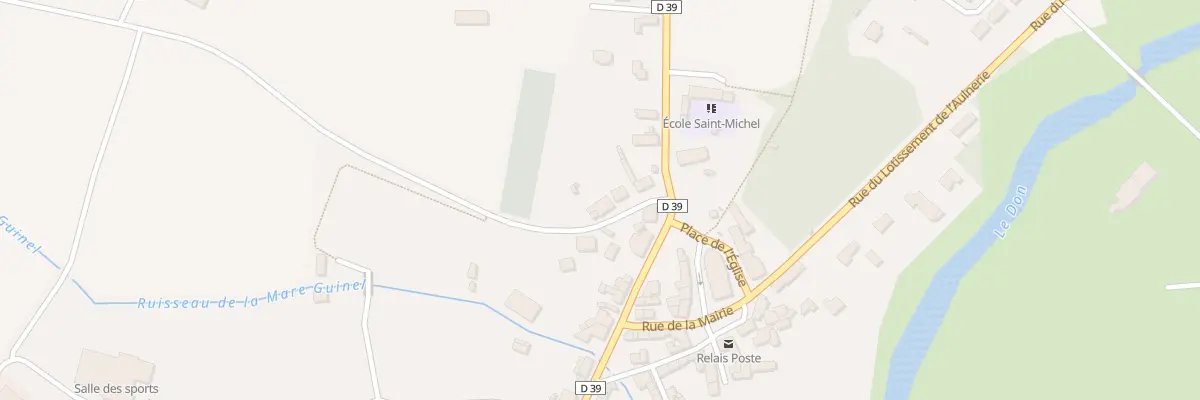 Plan du 3 Rte de la Roberdière à Jans