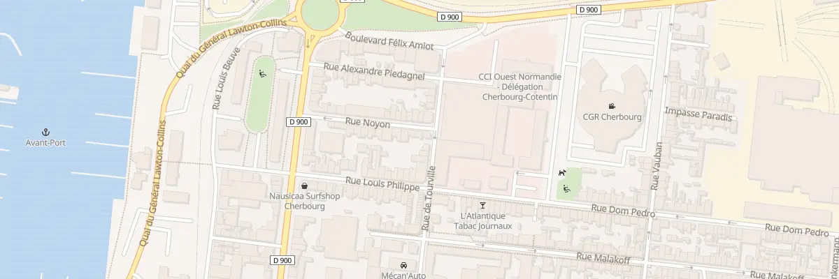 Plan du 28 Rue Noyon à Cherbourg-en-Cotentin