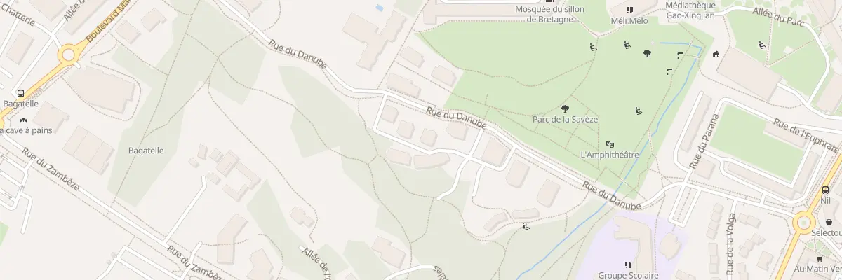 Plan du 3 All du Louley à Saint-Herblain