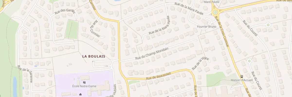 Plan du 38 Rue de la Mare Pavée à Cesson-Sévigné