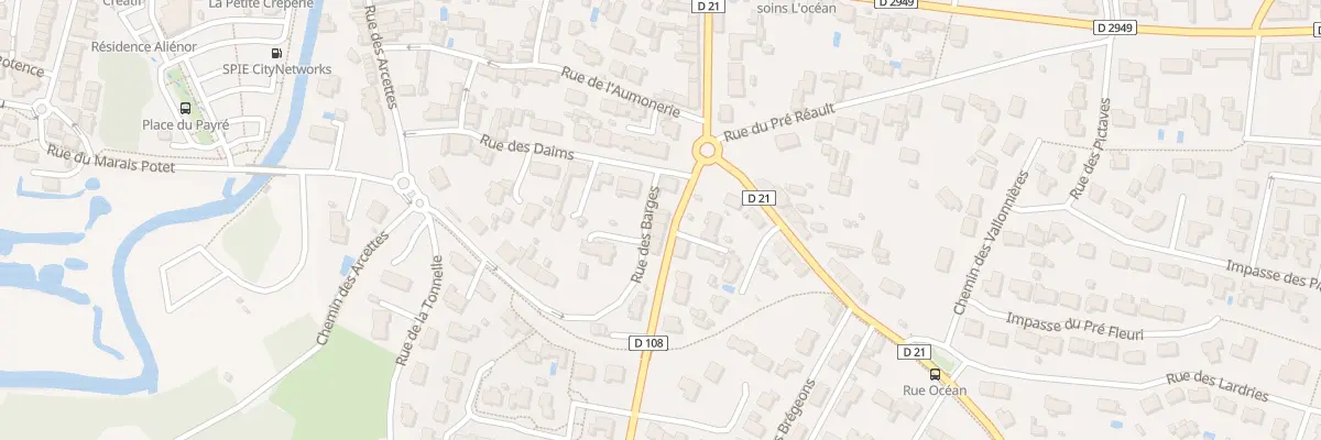 Plan du 4 Rue du port de la guittière à Talmont-Saint-Hilaire