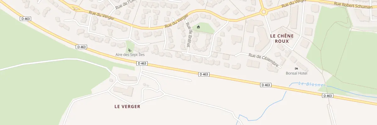 Plan du 16 Rue de Bréhat à Chantepie
