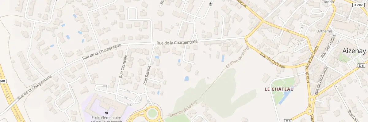 Plan du 19T Rue de la charpenterie à Aizenay