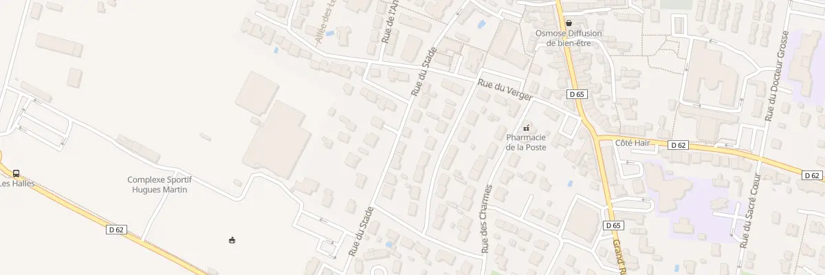 Plan du 39 Rue du Stade à La Chevrolière