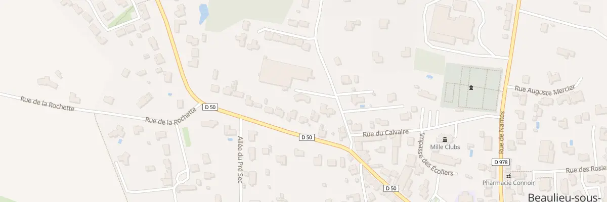 Plan du 5B Rue du Plessis aux moines à Beaulieu-sous-la-Roche