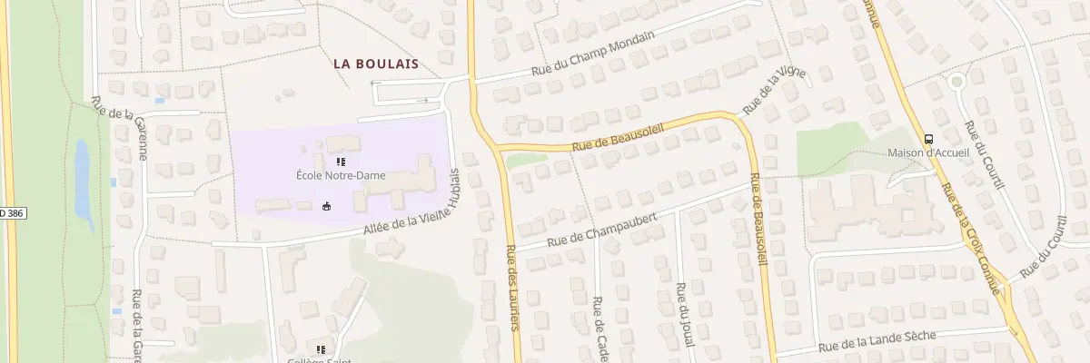 Plan du 35 Rue de Beausoleil à Cesson-Sévigné