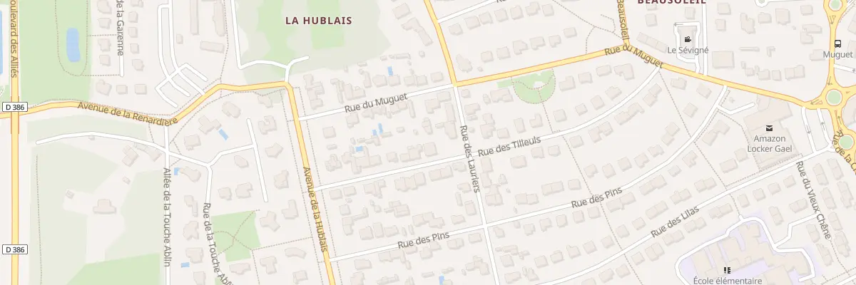 Plan du 13 Rue des Tilleuls à Cesson-Sévigné