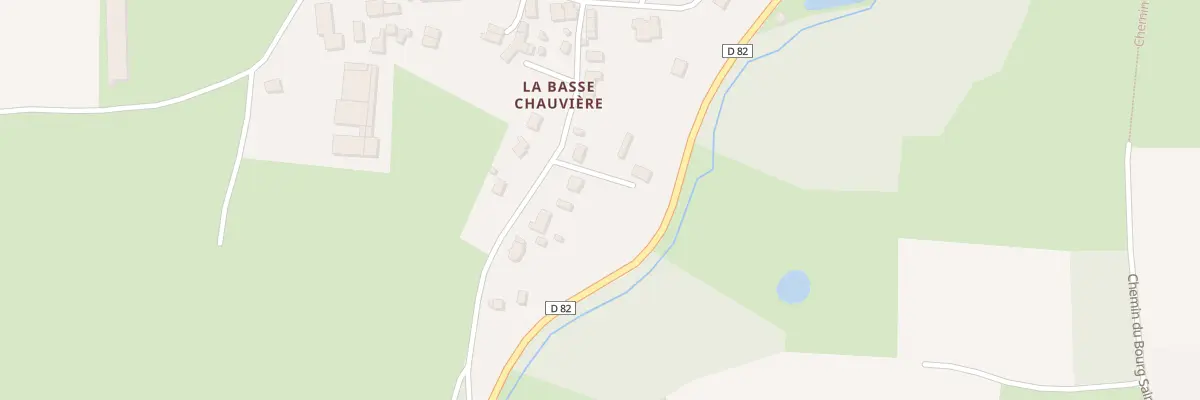 Plan du 508 La Chauviere au Petit-Fougeray