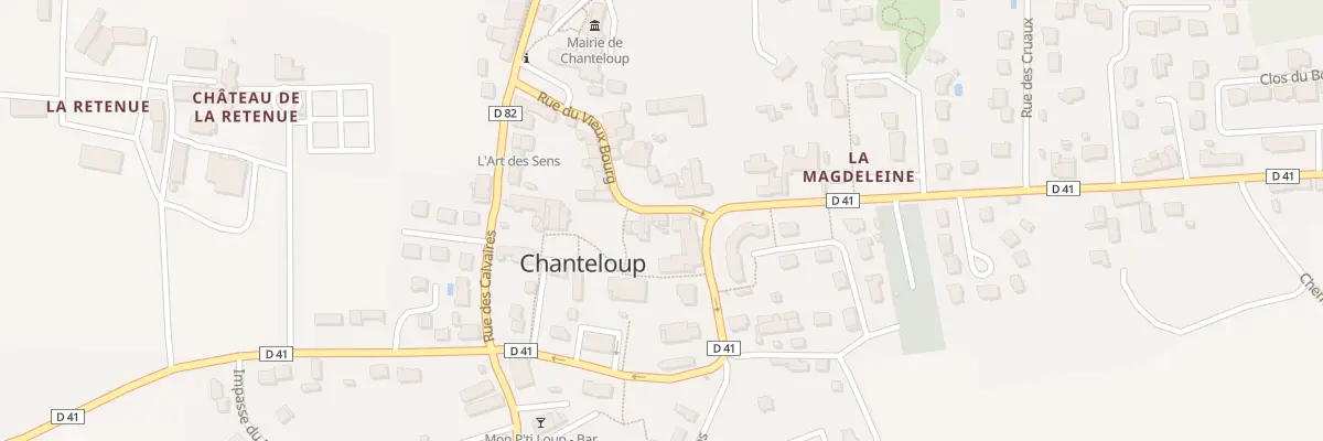 Plan du 24 Rue du Vieux Bourg à Chanteloup