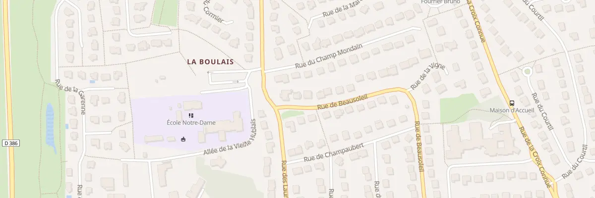 Plan du 48 Rue de Beausoleil à Cesson-Sévigné