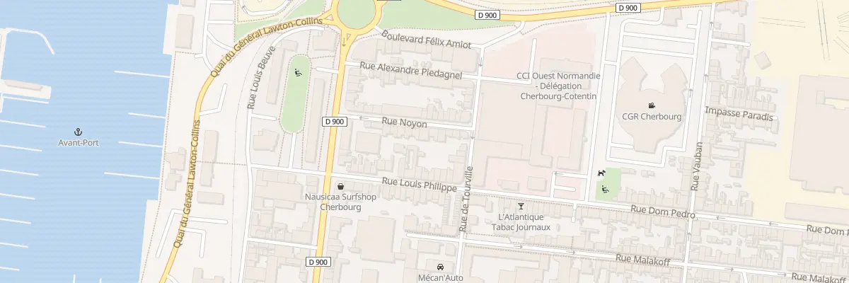 Plan du 20 Rue Noyon à Cherbourg-en-Cotentin