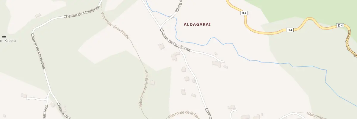 Plan du 26 Che d’ Etxegaraia à Ascain