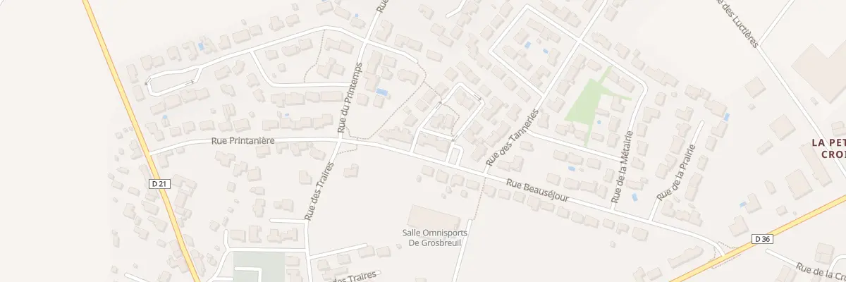 Plan du 17 Rue des ormes à Grosbreuil
