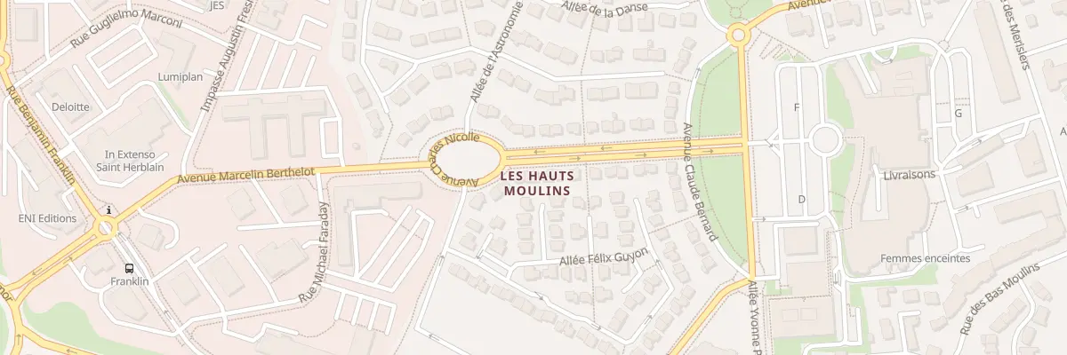 Plan du 17 Av Charles Nicolle à Saint-Herblain