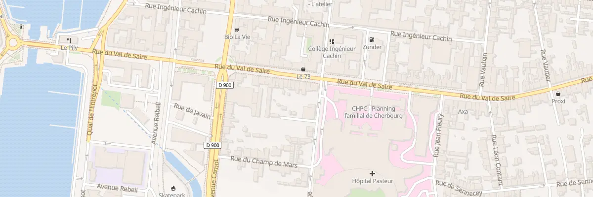 Plan du 38 Rue du Val de Saire à Cherbourg-en-Cotentin