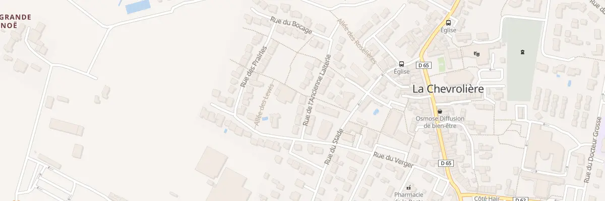 Plan du 7 Rue de l’Ancienne Laiterie à La Chevrolière