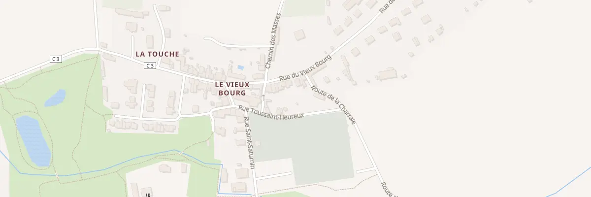 Plan du 39 Rue du Vieux Bourg à Nozay
