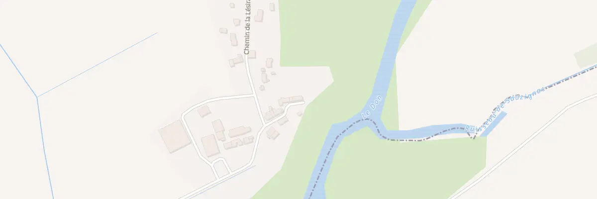Plan du 49 La Lesirais à Jans